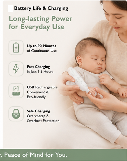 Gentle Baby Nail Trimmer – Safe, Painless, Clipper Set