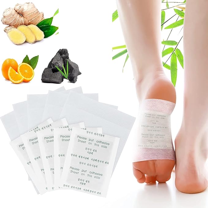 Overnight Detox Foot Patches | 10-Patch Care Set