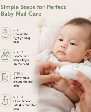 Gentle Baby Nail Trimmer – Safe, Painless, Clipper Set