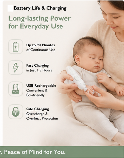 Gentle Baby Nail Trimmer – Safe, Painless, Clipper Set